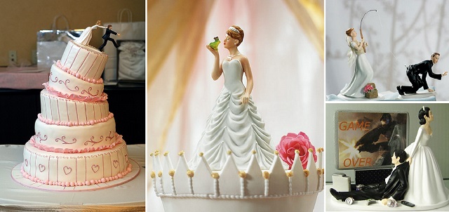 12 Idees Droles De Gateau De Mariage Un Jour De Reve